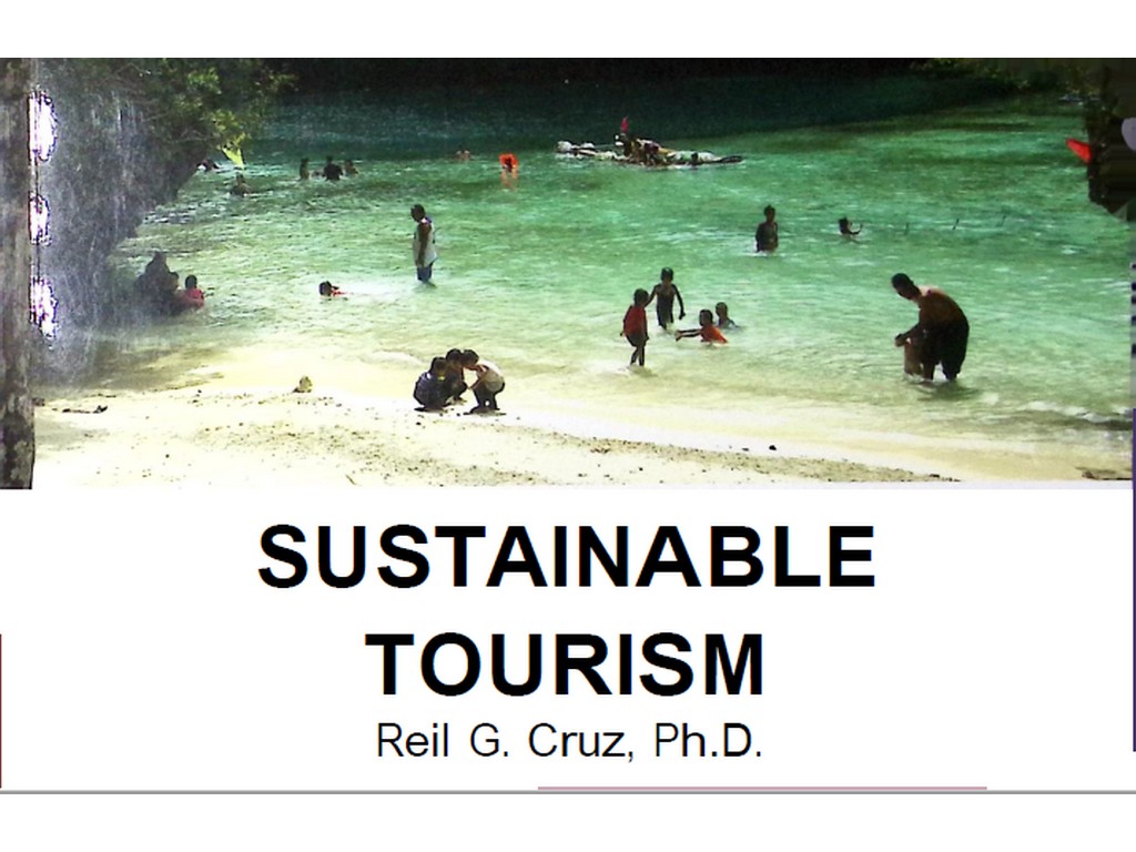 Sustainable Tourism by Cruz 2019